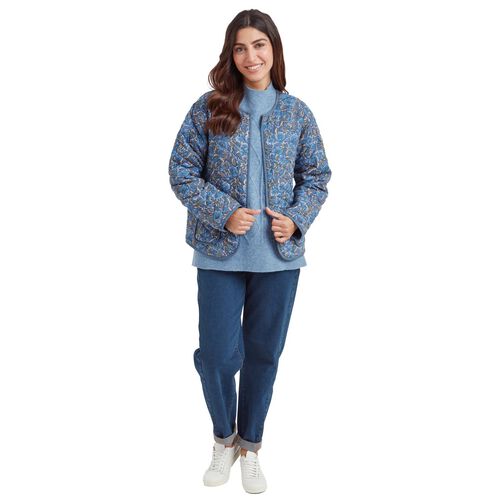 Adini Aisha Quilted Revers Jckt Eesha Prt